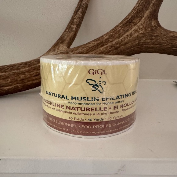 GiGi Other - GiGi Natural Muslin Epilating Roll 40 Yards Professional Hair Removal 0620